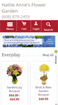 Mobile Screenshot of hattieannesflowers.com